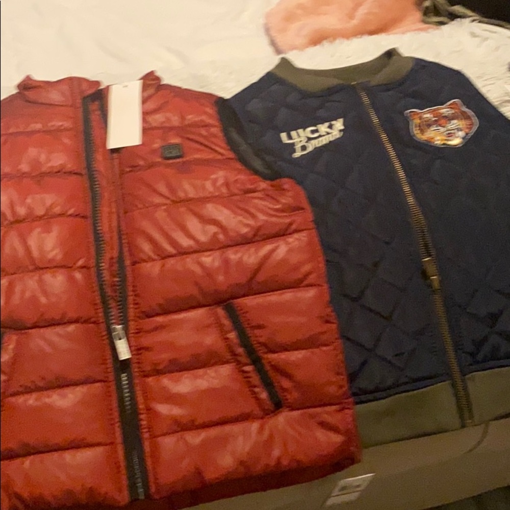 Toddler boy 3T vests. Brand new with tags